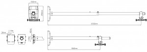 Halterung930 dimensions